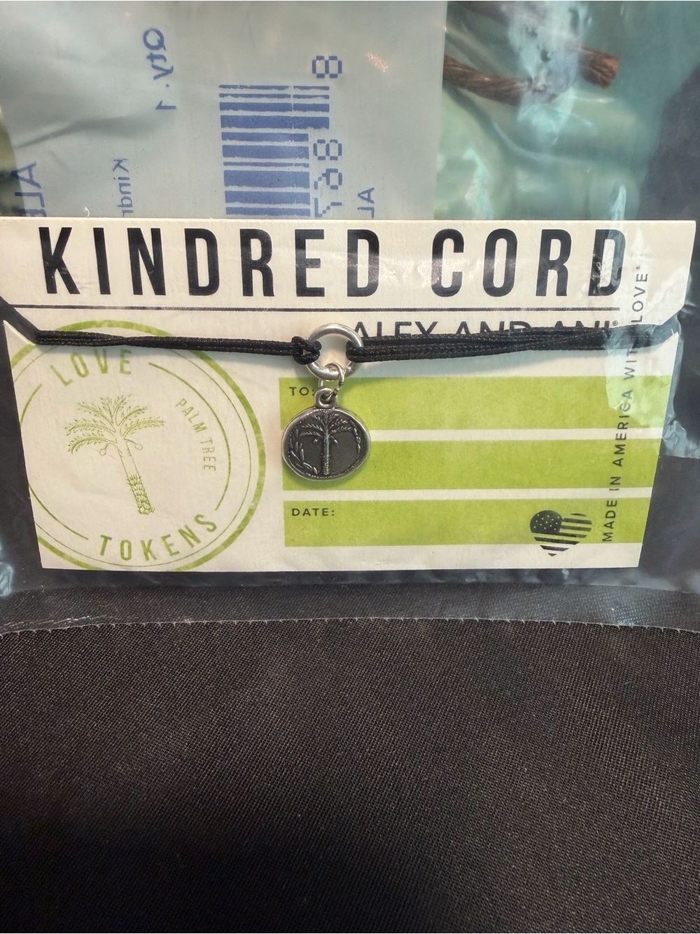 Alex and Ani Kindred Cord “Palm Tree” Bracelet. Sealed.